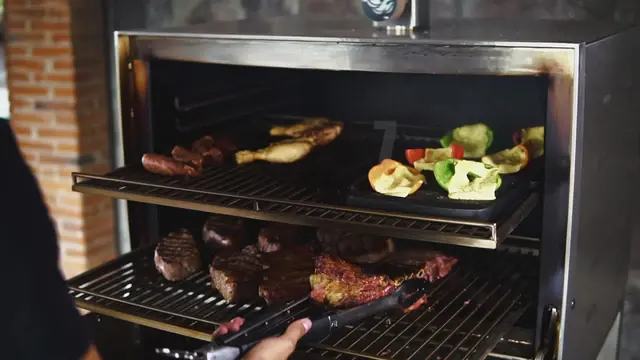 Horno T-120 en operación