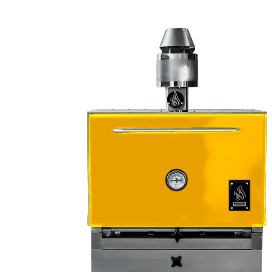 Horno T-90 Totonik con cubierta amarillo lamex